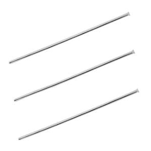 20 x RVS nietstiften 35mm stainless steel Zilver, Ophalen of Verzenden, Nieuw, Kraal