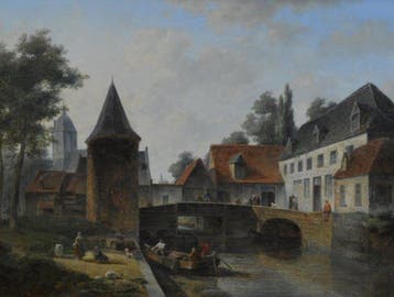 Antonie Waldorp (1802-1866) - Stad aan de haven