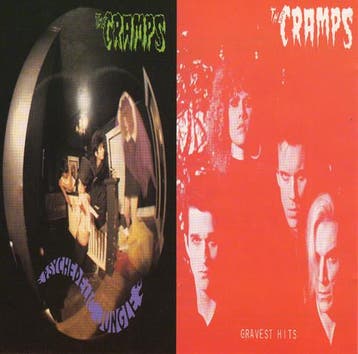 LP gebruikt - The Cramps - Psychedelic Jungle / Gravest Hits, Verzenden, Zo goed als nieuw, Overige formaten