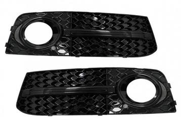 Grillen Audi A4 B8 RS4 look voor mistlampen Zwart, Ophalen of Verzenden, Nieuw