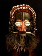 Traditionele We/Gla-masker - Ivoorkust (Zonder minimumprijs)