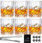 Kristal Whisky Glazen - Tweedekansje | OP=OP, Huis en Inrichting, Glas of Glazen, Nieuw, Ophalen of Verzenden, Glas