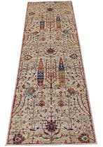 Designer tapijt - levensboom - meesterwerk - Loper - 292 cm, Nieuw