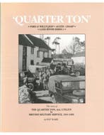 QUARTER TON: FORD & WILLYS JEEP - AUSTIN CHAMP - LAND ROVER, Nieuw, Author