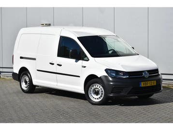 Zakelijke lease - Volkswagen Caddy Bestel 2.0 TDI L2H1 BMT, Stof, Gebruikt, Wit, Handgeschakeld