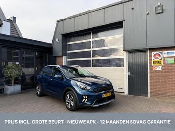 Zakelijke Lease |  Kia Niro 1.6 GDi Hybrid DynamicLine *ALL-, Automaat, Gebruikt, Blauw, SUV of Terreinwagen