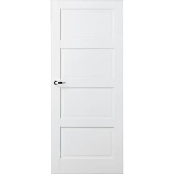 Skantrae binnendeur SKS234 88x231,5 (Wit, Stomp, Paneeldeur), 80 tot 100 cm, 215 cm of meer, Binnendeur, Nieuw