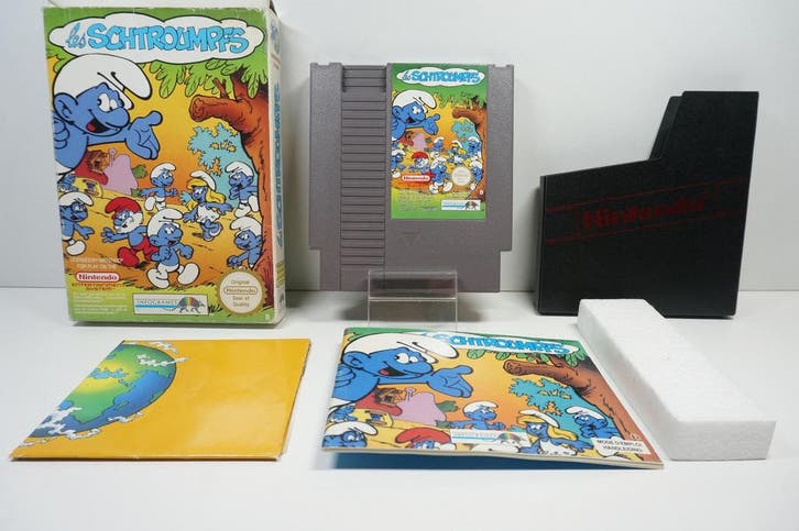 Les Schtroumpfs NES-SF-FRA Garantie & morgen in huis!, Spelcomputers en Games, Games | Nintendo NES, Zo goed als nieuw, Ophalen of Verzenden