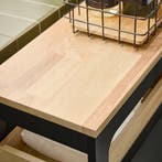 2dekans | SoBuy Archiefkast - BZR54-SCH - MDF & Bamboe -, Ophalen of Verzenden, Zo goed als nieuw