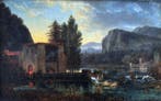 Carl Blechen (1798-1840), Navolger van - Italienische, Antiek en Kunst