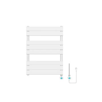 Elektrische designradiator Ella 80x60cm mat wit 500W, Verzenden, Nieuw