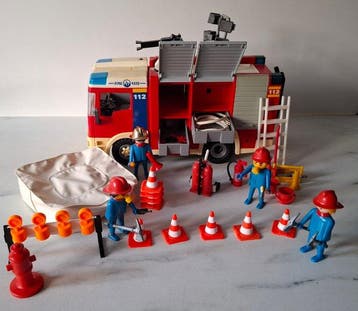 Playmobil - Speelgoed Playmobil 4821 Brandweer auto -