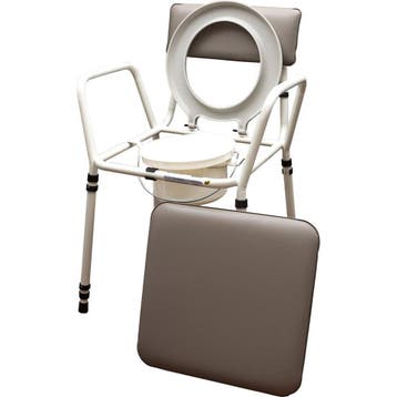 Toiletemmer met deksel postoel / commodestoel, Ophalen of Verzenden, Nieuw