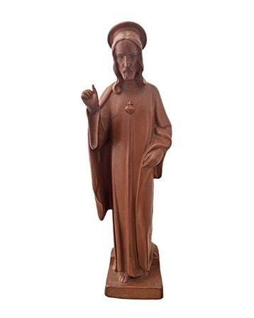Goebel - sculptuur, Jezus Christus - 24 cm - Terracotta -, Antiek en Kunst