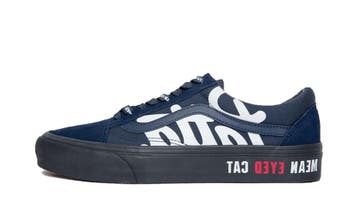 Vans UA Old Skool VLT LX Patta Mean Eyed Cat Salute Navy, Nieuw