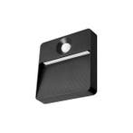 Wandlamp met Sensor | Oplaadbaar | 0.6W | Zwart, Ophalen of Verzenden, Nieuw