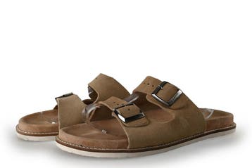 Manfield Slippers in maat 43 Beige, Slippers, Manfield, Overige kleuren, Verzenden