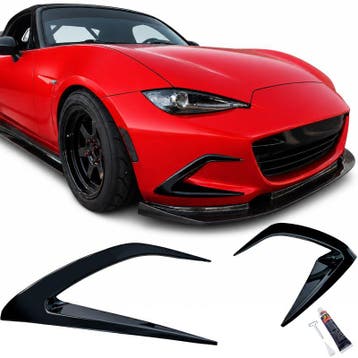 Voorsplitters Mazda MX-5 ND (2015-) Glans Zwart, Ophalen of Verzenden, Nieuw
