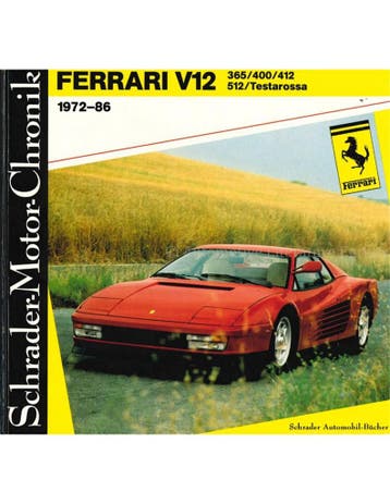 FERRARI V12, 365/400/412/512/TESTAROSSA (1972-1986), Nieuw, Ferrari, Author