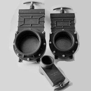 Pvc Schuifkraan 63mm (Pvc materiaal), Verzenden, Nieuw, Overige typen
