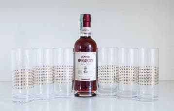 Carlo Moretti - VENETIAN PARTY - Whiskyglas (7) -