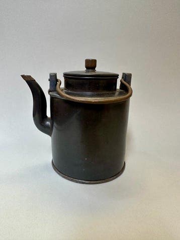 Theepot (2) - Klei en metaal - Yixing-theepot Gong Ju