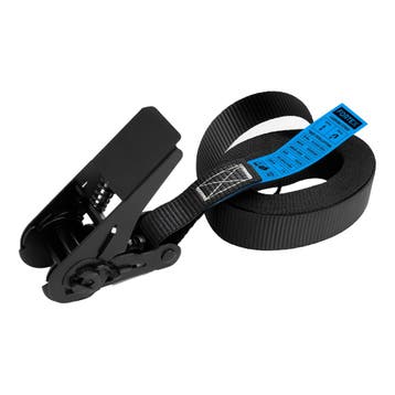 FORTEX 1-delige spanband met ratel - 25mm - 250/500daN - 5, Verzenden, Nieuw
