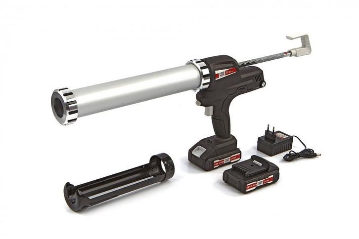 HBM Elektrische Kitspuit Compleet 18 Volt met 2 Accus, Doe-het-zelf en Verbouw, Gereedschap | Handgereedschap, Verzenden