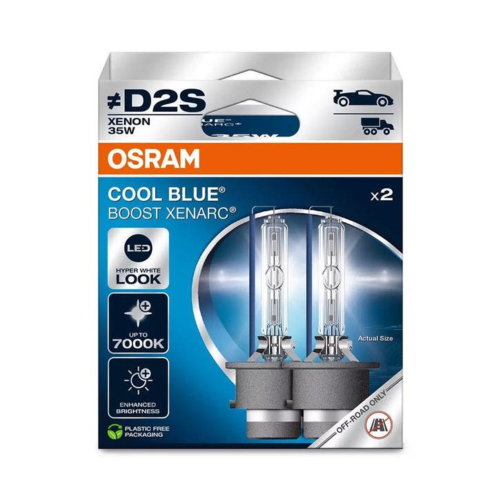 Osram D2S Xenon Lamp 35W Cool Blue Boost P32d-2 Duobox, Auto-onderdelen, Verlichting, Nieuw, Ophalen of Verzenden