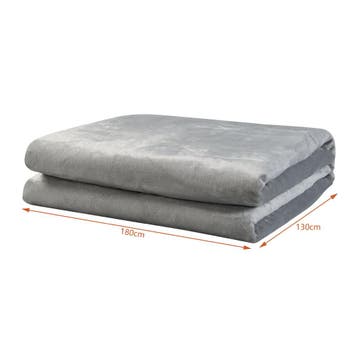 [en.casa] Elektrische deken Archi warmtedeken 180x130 cm don, Verzenden, Nieuw