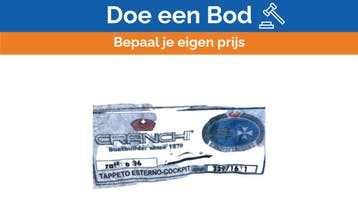 Bieden: Cranchi Zaffiro 36 blue coated cockpit anti-slip Ca, Ophalen of Verzenden, Nieuw, Zeilboot of Motorboot