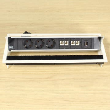 Bachmann inbouwmodule, wit, Overige plaatsen, Ophalen of Verzenden, Gebruikt, Bureau
