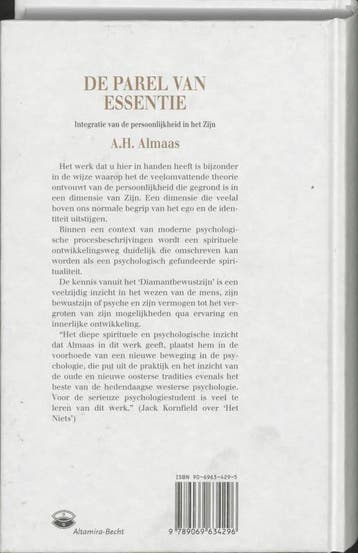 De parel van essentie / Diamantbewustzijn-reeks / 2, Boeken, Verzenden, Gelezen, A.H. Almaas