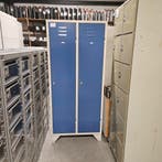 2-deurs Overtoom industriële metalen locker - 185x81x50 cm, Huis en Inrichting, Kasten | Lockerkasten, Ophalen of Verzenden, Nieuw