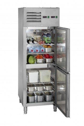 Professionele koelvriescombinatie | RVS | Zelfsluitende d..., Zakelijke goederen, Horeca | Keukenapparatuur, Verzenden, Nieuw in verpakking