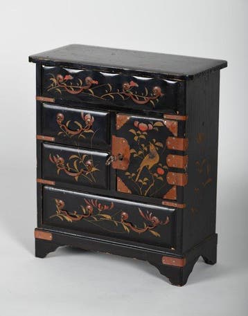 Kabinet - Hout - Japan - Meiji periode (1868-1912), Antiek en Kunst
