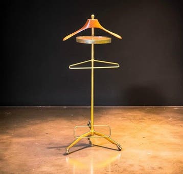 Estilo Maison du Monde - Dressboy - Messing, Hout - draaiend, Nieuw