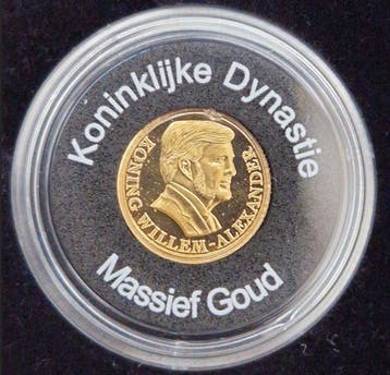 Nederland. Koninklijke Dynasty massief goud (Zonder