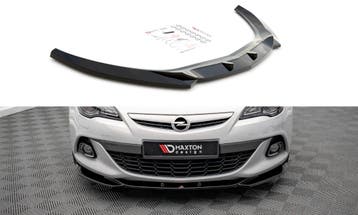 Voorspoiler V.1 Opel Astra J GTC OPC-Line Maxton Glans Zwart, Ophalen of Verzenden, Nieuw