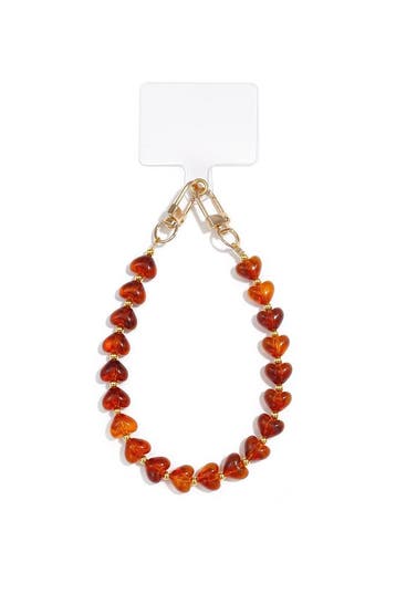 Goudlief Telefoonketting met hartje, casual, acryl, dagel..., Verzenden, Nieuw