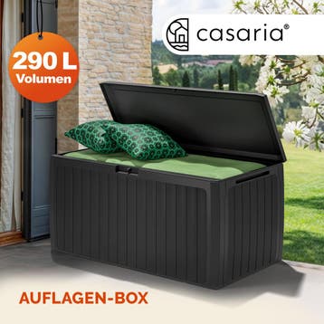 Kussenbox Board Plus Antraciet 290L met wielen (Kussenboxen), Verzenden, Nieuw