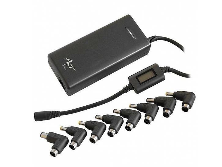 Universele ultra dunne notebook adapter 70 W met LCD scherm, Computers en Software, Pc- en Netwerkkabels, Verzenden