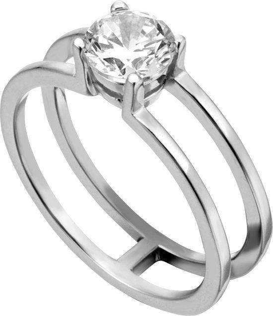 Esprit ESRG001011 Lillian Ring - Zilver - 16.00 mm, Sieraden, Tassen en Uiterlijk, Ringen, Verzenden