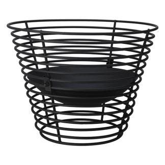 Vuurkorf | Gardalux | Ø 53 x 40 cm (Zwart), Tuin en Terras, Vuurkorven, Verzenden, Nieuw