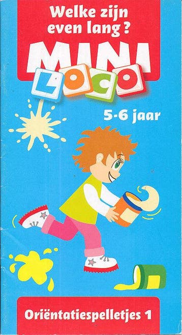 Mini Loco Oriëntatiespelletjes 1 Welke zijn even lang? (5-6, Verzenden, Nieuw