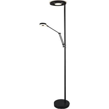Vloerlamp - Dimbaar - 2-lichts - Warm Wit 3000K, Huis en Inrichting, Lampen | Vloerlampen, Ophalen of Verzenden, Nieuw, Metaal