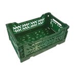 Vouwkrat, 270x170x105 mm, kunststof, nieuw - Groen, Minder dan 50 cm, Ophalen of Verzenden, Minder dan 40 cm, Krat