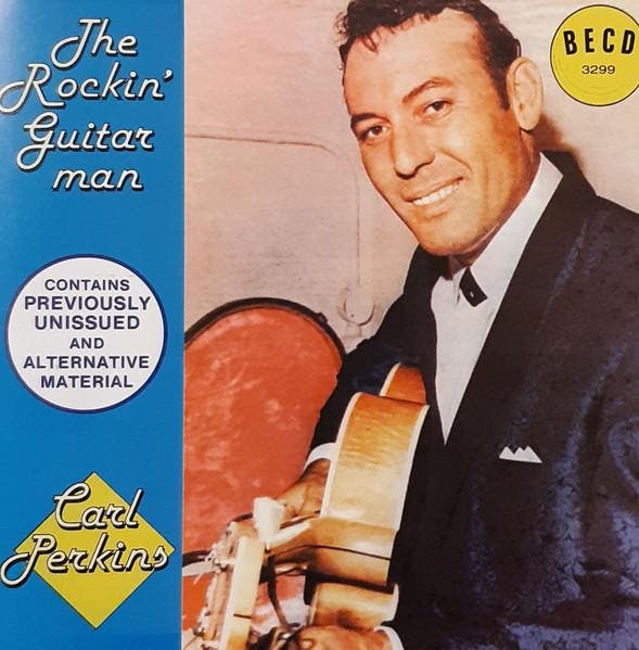 cd - Carl Perkins - The Rockin Guitar Man, Cd's en Dvd's, Cd's | Overige Cd's, Zo goed als nieuw, Verzenden