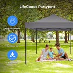 2dekans | LifeGoods Partytent - Paviljoen - EasyUp -, Ophalen of Verzenden, Zo goed als nieuw