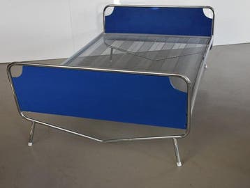 Auping - Bed - Metaal - gerestaureerd